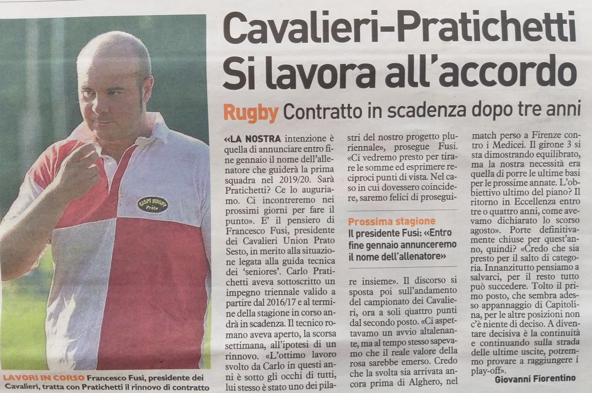 La Nazione 07.01.2019 Image