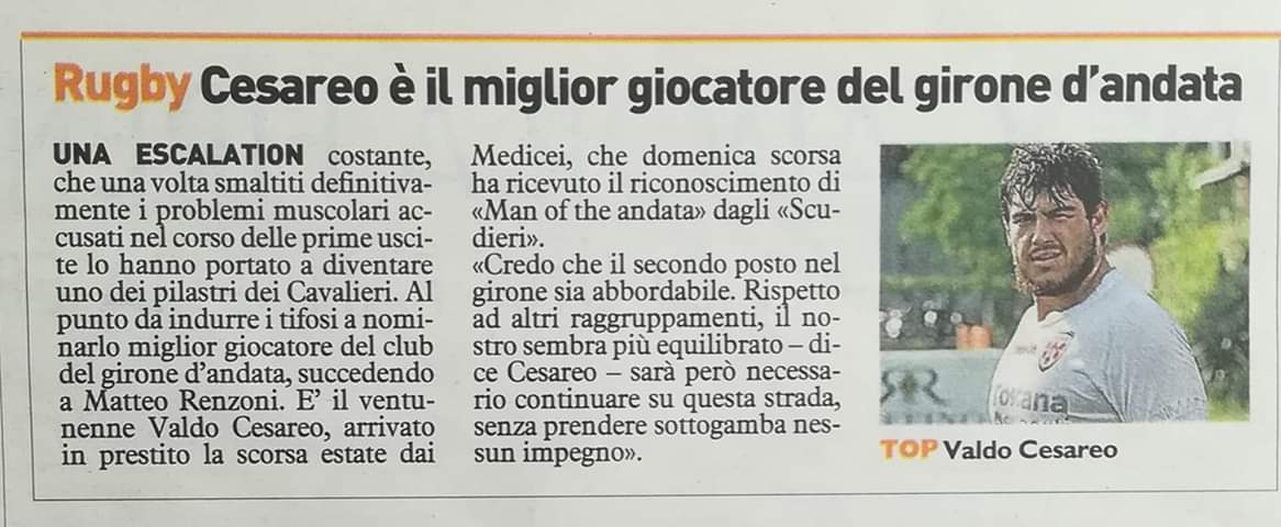 La Nazione 20.01.2019 Image