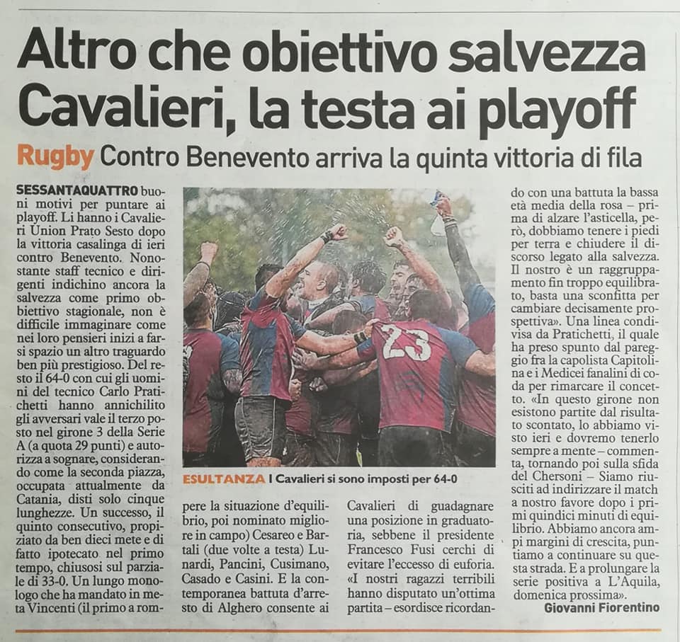La Nazione 25.01.2019 Image