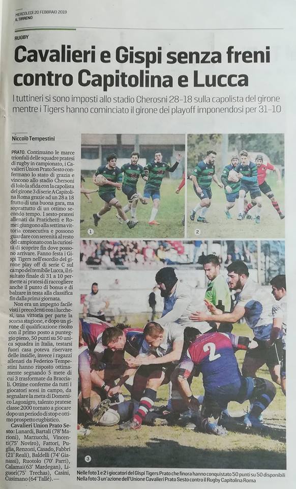 Il Tirreno 20.2.2019 Image