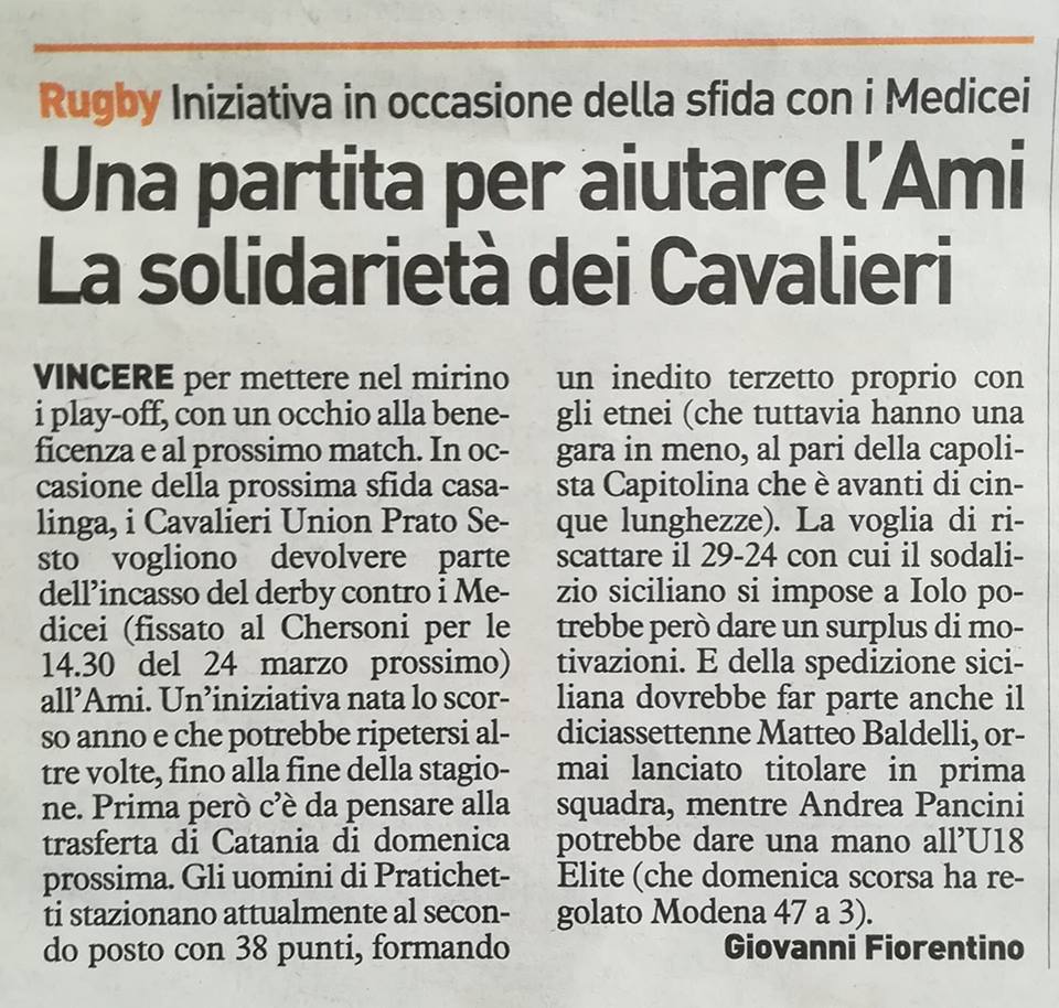 La Nazione 27.2.2019 Image