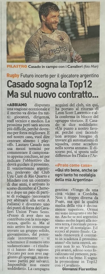 La Nazione 25.6.2019 Image
