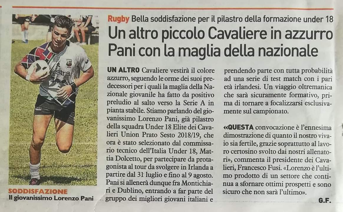 La Nazione 29.07.2019 Image