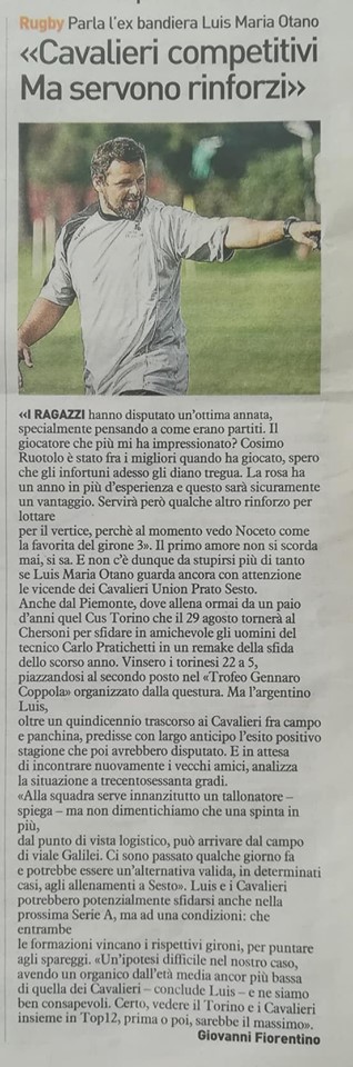La Nazione 01.08.2019 Image