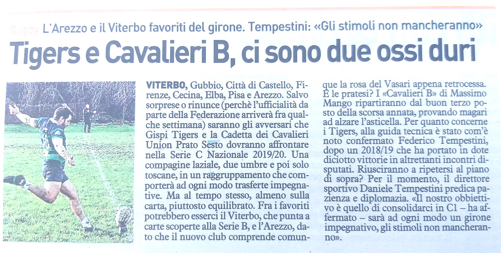 La Nazione 03.08.2019 Image