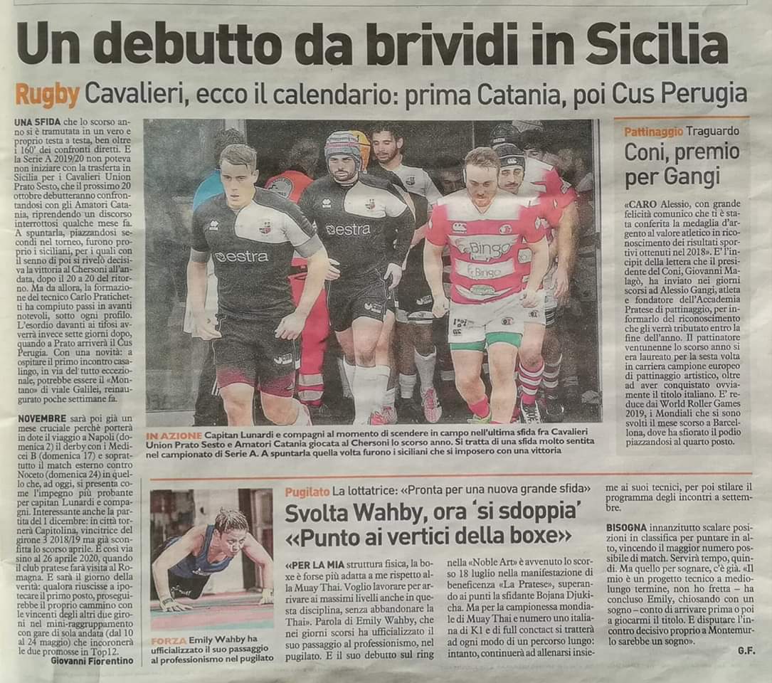La Nazione 09.08.2019 Image