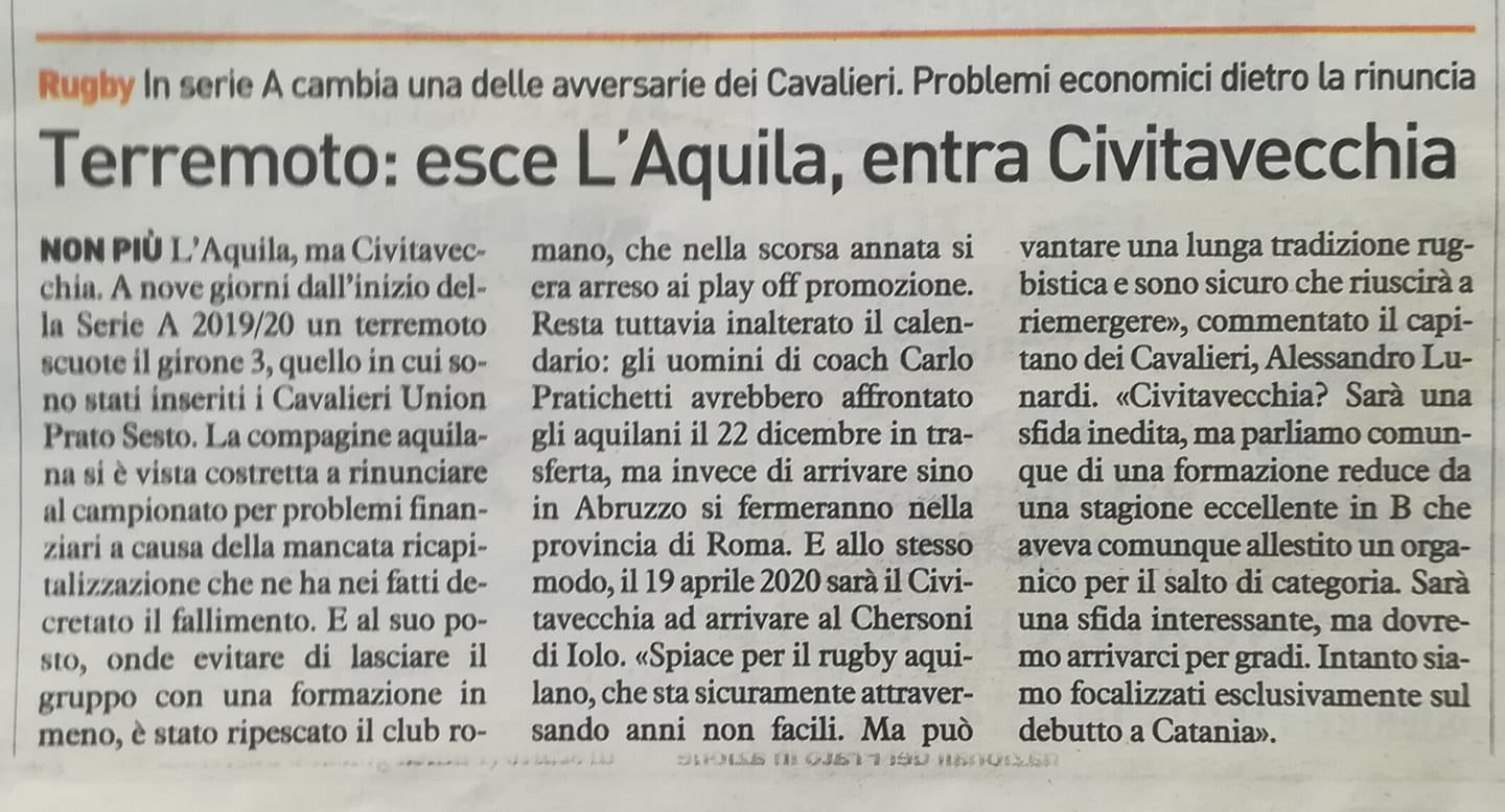 La Nazione 11.10.2019 Image
