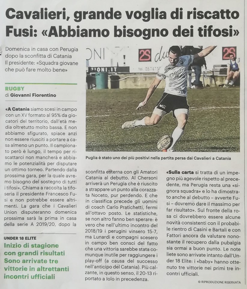 La Nazione 24.10.2019 Image