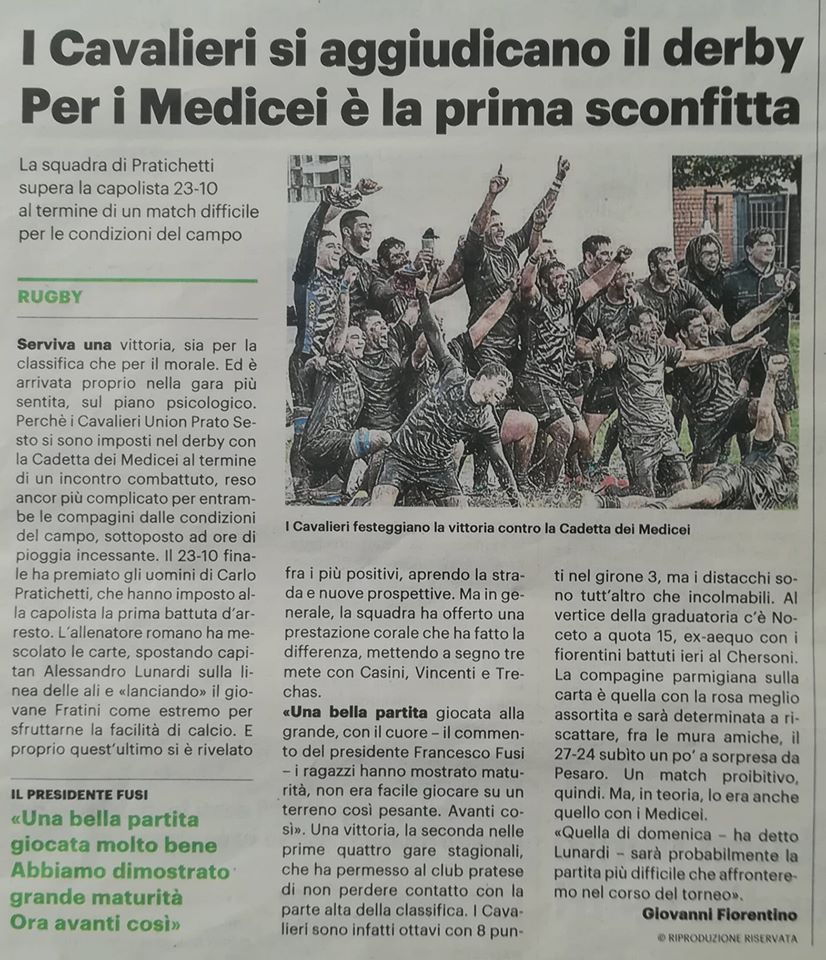 La Nazione 18.11.2019 Image
