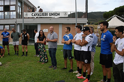 I Cavalieri Union al via della nuova stagione tra sorrisi ed entusiasmo