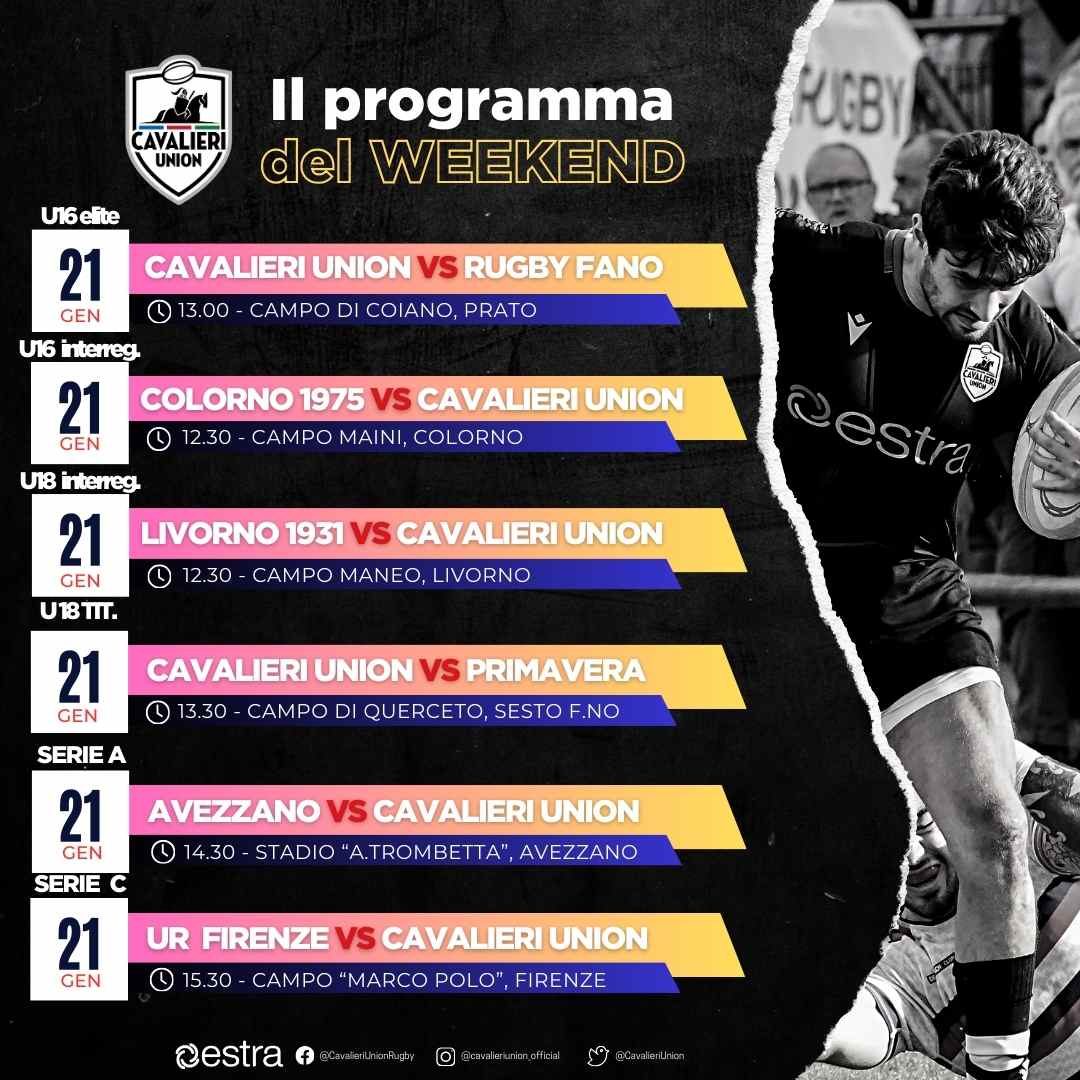 programma settimanale 14 gennaio 1