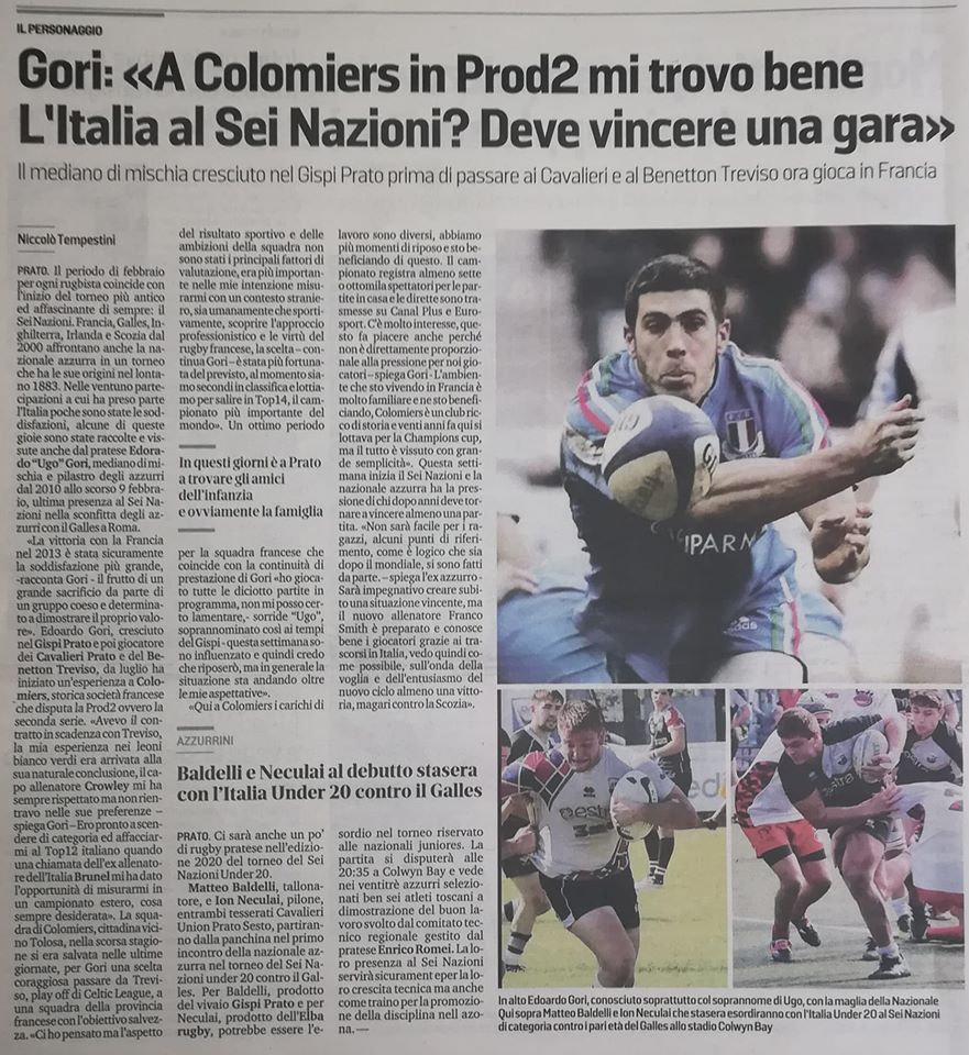 Il Tirreno 31.01.2020